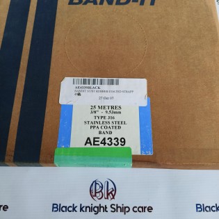 BAND IT AE-4339 STAINLESS STEEL PPA COATED BAND